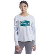 CHAMPION Custom Ladies' Cutout Long Sleeve T-Shirt