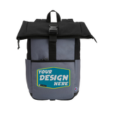 CHAMPION Custom Unisex Roll Top Backpack