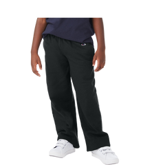 CHAMPION Custom Youth Powerblend Open-Bottom Fleece Pant with Pockets
