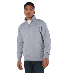 CHAMPION Custom Men's Adult Powerblend Quarter-Zip Pullover