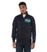 CHAMPION Custom Men's Adult Powerblend Quarter-Zip Pullover