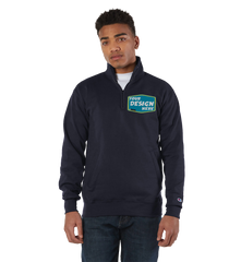 CHAMPION Custom Men's Adult Powerblend Quarter-Zip Pullover