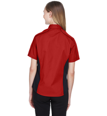 NORTH END Custom Ladies' Fuse Colorblock Twill Shirt