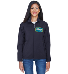 NORTH END Custom Ladies' Three-Layer Fleece Bonded Performance Soft Shell Jacket