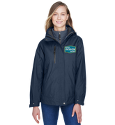 NORTH END Custom Ladies' Caprice 3-in-1 Jacket with Soft Shell Liner