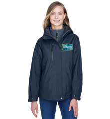 NORTH END Custom Ladies' Caprice 3-in-1 Jacket with Soft Shell Liner