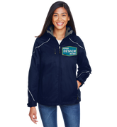 NORTH END Custom Ladies' Angle 3-in-1 Jacket with Bonded Fleece Liner