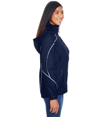 NORTH END Custom Ladies' Angle 3-in-1 Jacket with Bonded Fleece Liner