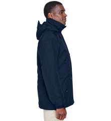 NORTH END Custom Men's Adult 3-in-1 Parka with Dobby Trim