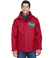 NORTH END Custom Men's Adult 3-in-1 Jacket