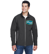 NORTH END Custom Men's Three-Layer Fleece Bonded Soft Shell Technical Jacket