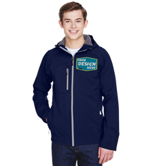 NORTH END Custom Men's Prospect Two-Layer Fleece Bonded Soft Shell Hooded Jacket