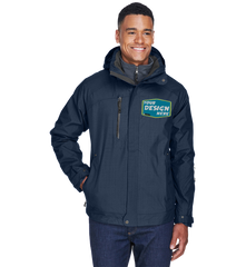 NORTH END Custom Men's Caprice 3-in-1 Jacket with Soft Shell Liner