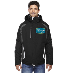NORTH END Custom Men's Height 3-in-1 Jacket with Insulated Liner