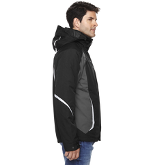 NORTH END Custom Men's Height 3-in-1 Jacket with Insulated Liner