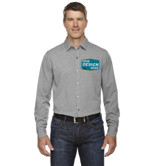NORTH END Custom Men's Melange Performance Shirt