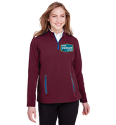 NORTH END Custom Ladies' Quest Stretch Quarter-Zip