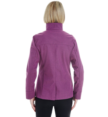 NORTH END Custom Ladies' Edge Soft Shell Jacket with Convertible Collar