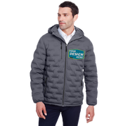 NORTH END Custom Men's Loft Puffer Jacket