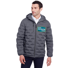 NORTH END Custom Men's Loft Puffer Jacket