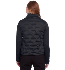 NORTH END Custom Ladies' Loft Pioneer Hybrid Bomber Jacket