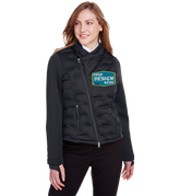 NORTH END Custom Ladies' Loft Pioneer Hybrid Bomber Jacket