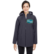 NORTH END Custom Ladies' City Hybrid Soft Shell Hooded Jacket