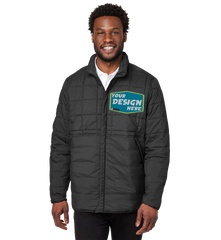 NORTH END Custom Unisex Aura Fleece-Lined Jacket