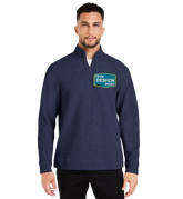 NORTH END Custom Men's Spirit Textured Quarter-Zip