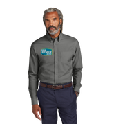 Brooks Brothers Custom Men's Wrinkle-Free Stretch Pinpoint Shirt