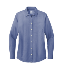Brooks Brothers Custom Women's Wrinkle-Free Stretch Pinpoint Shirt