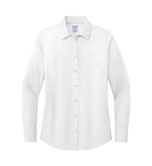 Brooks Brothers Custom Women's Wrinkle-Free Stretch Pinpoint Shirt
