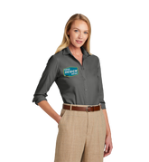 Brooks Brothers Custom Women's Wrinkle-Free Stretch Nailhead Shirt