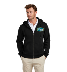 Brooks Brothers Custom Men's Double-Knit Full-Zip Hoodie