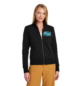 Brooks Brothers Custom Women's Double-Knit Full-Zip
