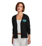 Brooks Brothers Custom Women's Cotton Stretch Cardigan Sweater