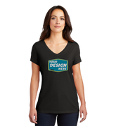 District Custom Women's Perfect Tri V-Neck Tee