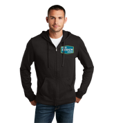 District Custom Men's Jersey Full-Zip Hoodie