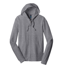 District Custom Men's Jersey Full-Zip Hoodie