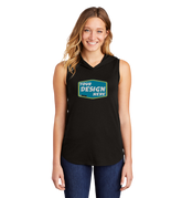District Custom Women's Perfect Tri Sleeveless Hoodie