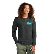 District Custom Men's Perfect Tri Long Sleeve Henley