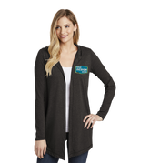 District Custom Women's Perfect Tri Hooded Cardigan