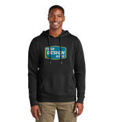 District Custom Men's Wash Fleece Hoodie