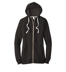 District Custom Women's Perfect Tri French Terry Full-Zip Hoodie