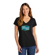 District Custom Women's The Concert Tee V-Neck