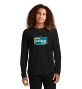 District Custom Men's Featherweight French Terry Long Sleeve Crewneck
