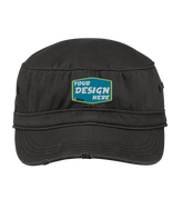 District Custom Unisex Distressed Military Hat