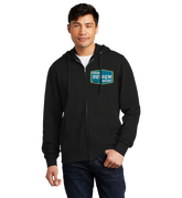District Custom Men's V.I.T.Fleece Full-Zip Hoodie