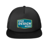 District Custom Unisex Flat Bill Snapback Trucker Cap