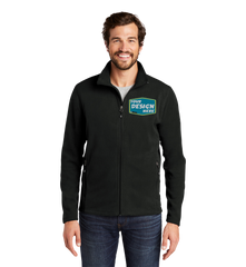 EDDIE BAUER Custom Men's Full-Zip Microfleece Jacket.
